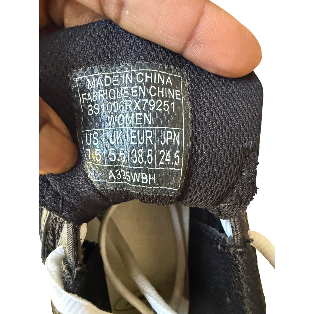 Avia Womens A335WBH Black White Athletic Running Walking Shoes Sneakers Size 7.5 - Picture 5 of 7